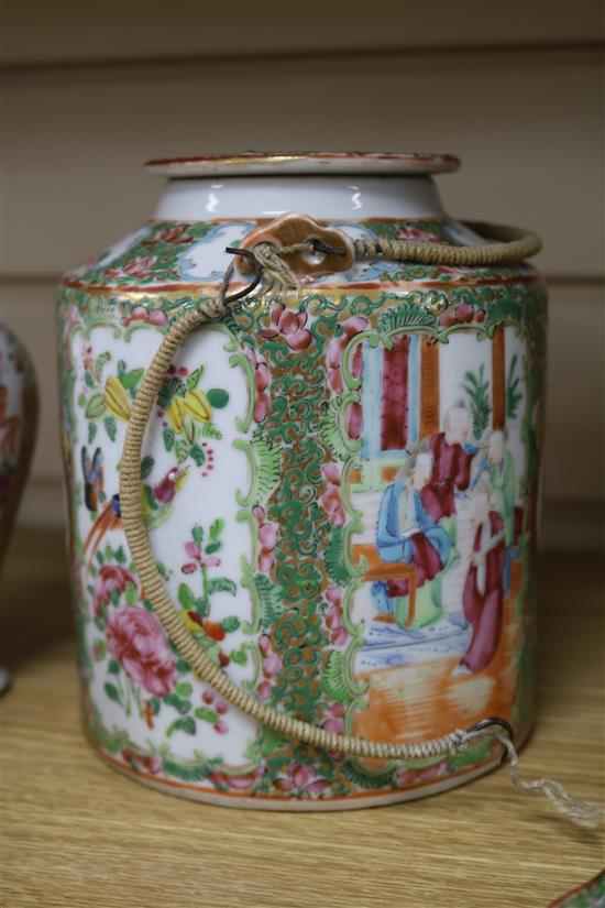 A group of Cantonese ceramics